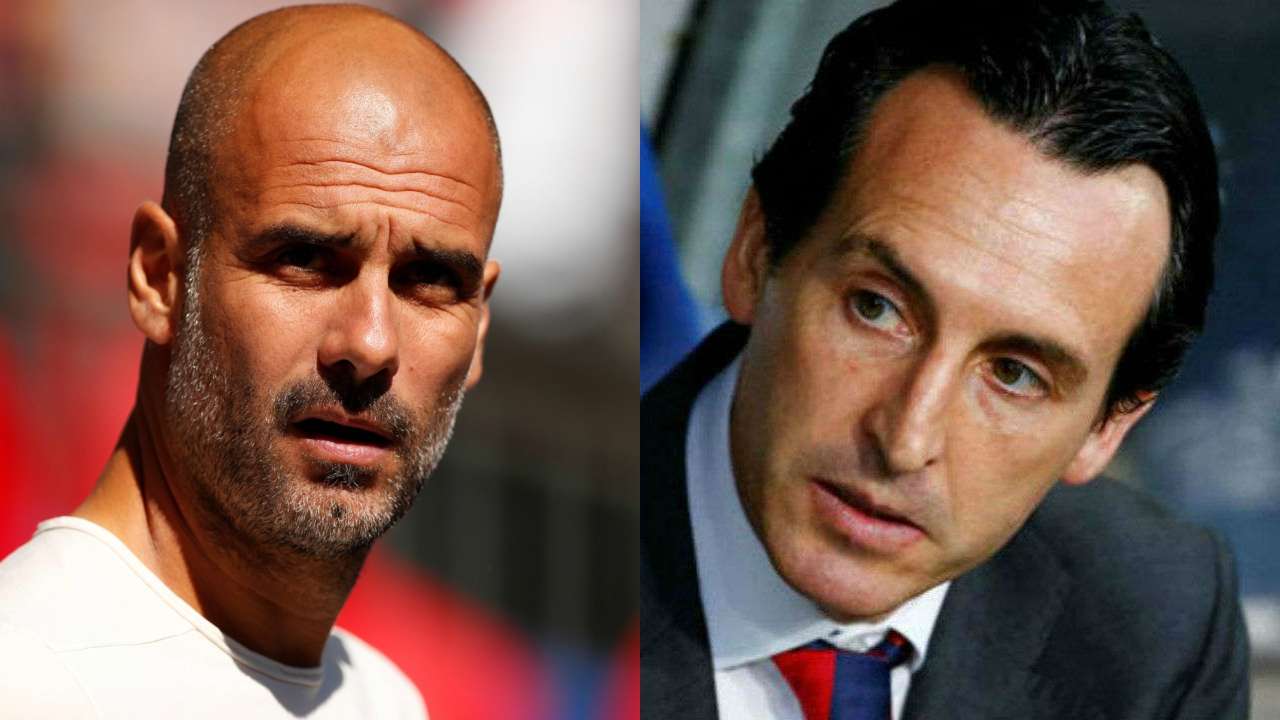 Image result for unai and guardiola