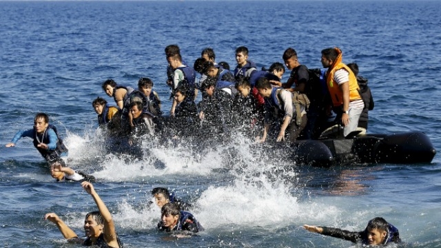 Refugees in the Mediterranean Sea