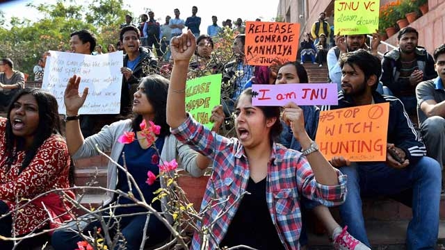 JNU Row, JNU protests, student politics