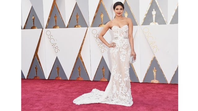 Priyanka Chopra Living it Up at the Pre-Oscar Party