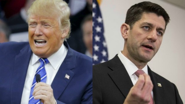 Trump's campaign reached out to Paul Ryan