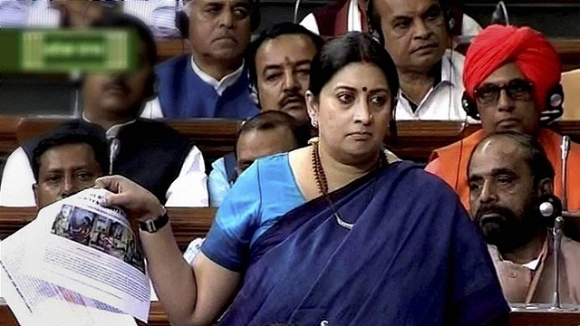 Vehicle  that killed Doctor wasn't in Smriti Irani's convoy, says Her Office
