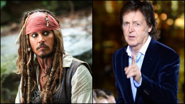 Paul McCartney Joins Johnny Depp in 'Pirates of the Caribbean 5'