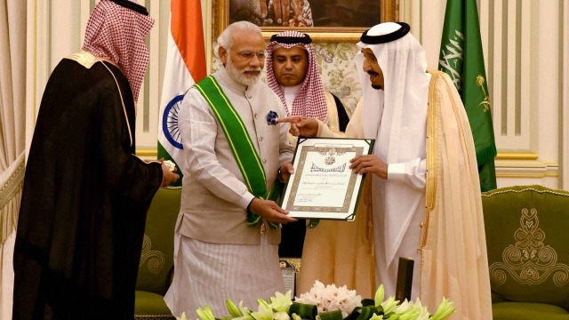Image result for narendra modi in saudi arabia