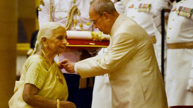 Padma Vibhushan to classical singer Girija Devi