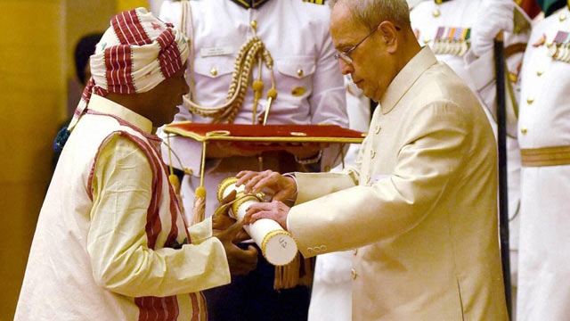 Padma Shri to environment preserver Simon Oraon