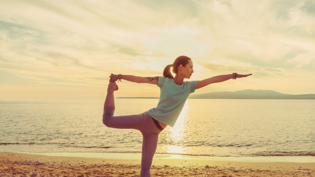 yoga lady