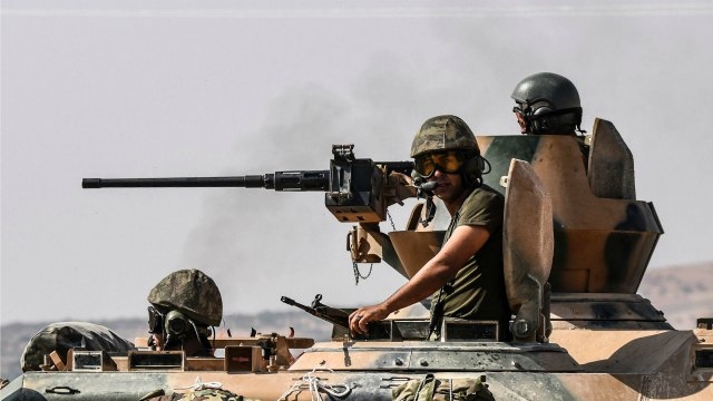 Turkish warplanes destroy ammunition depot in northern Syria