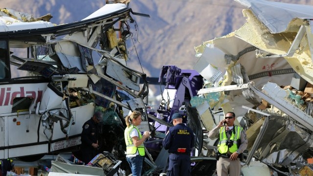 Image result for 13 killed, 31 injured, in tour bus crash