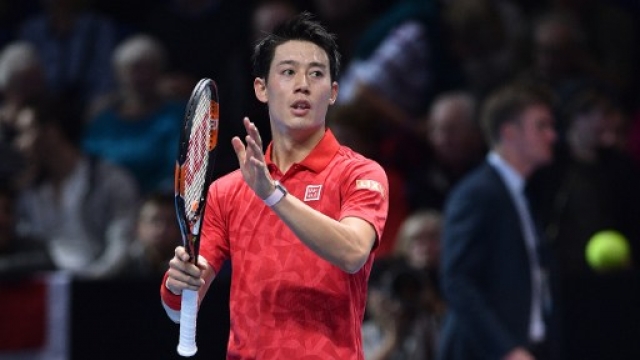 Nishikori beats Wawrinka in straight sets at ATP finals Nishikori beats Wawrinka in straight sets at ATP finals