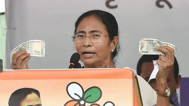 Demonetisation done only to help Modi, associates: Mamata