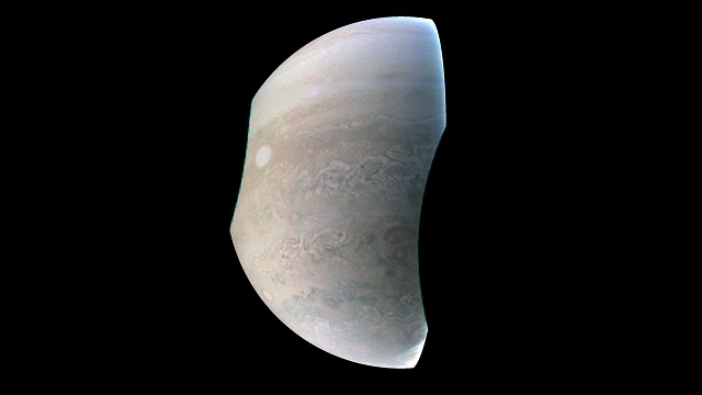 NASA's Juno probe captures Jupiter's 'pearl'