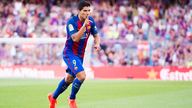 Résultat de recherche d'images pour "luis suarez 2016 2017"