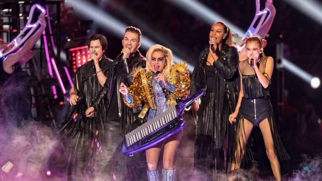 Image result for Lady gaga superbowl performance