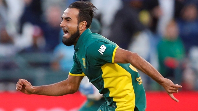 Faf Du Plessis gushes over `massive weapon` Imran Tahir post T20I heroics Faf Du Plessis gushes over `massive weapon` Imran Tahir post T20I heroics