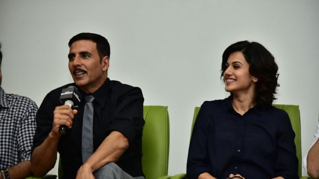 DON'T FREEZE: Taapsee, Akshay Kumar advice Women