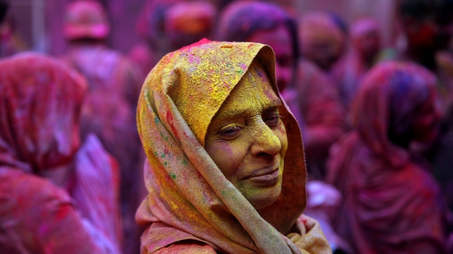 Holi in Vrindavan