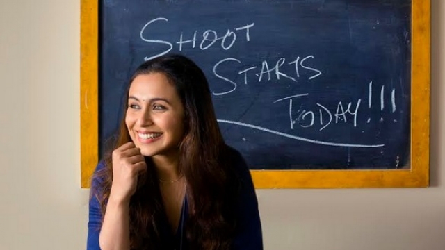 Rani Mukerji starts shooting for 'Hichki'