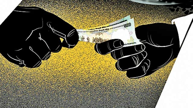 Two bureaucrats held for demanding bribe from workers