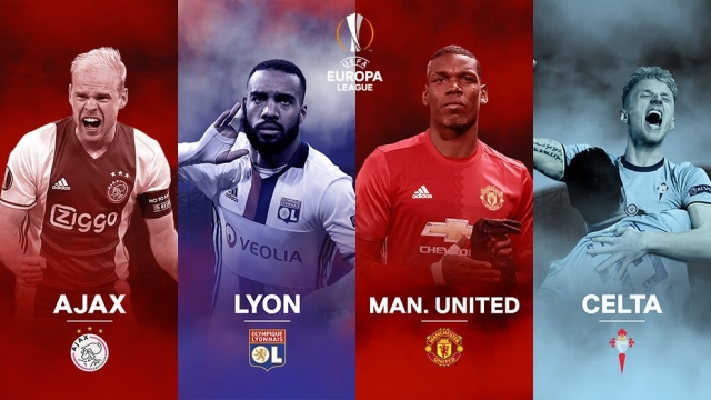 Celta Vigo-United, Ajax-Lyon in Europa League semifinals