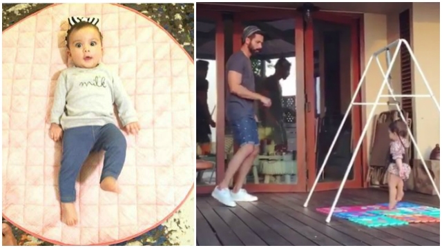 Shahid Kapoor dances with baby Misha on this International Dance Day