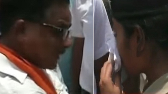 Don't cross your limits': BJP MLA moves lady IPS officer to tears