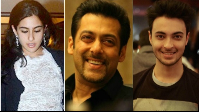 Salman Khan Planning To Launch Sara Ali Khan & Aayush Sharma Together?