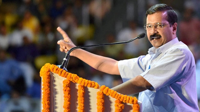Delhi BJP protests outside Arvind Kejriwal's residence over water crisis