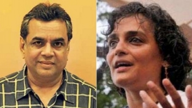 Paresh Rawal deletes tweet on tying up Arundhati Roy to Army jeep Paresh Rawal deletes tweet on tying up Arundhati Roy to Army jeep