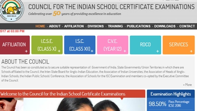 ICSE, ISC exam results to be declared on May 29