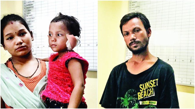 Man chops off daughter's ears, claims ghost threatened to take her away