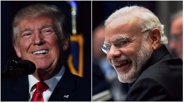 With hugs and praise, Modi and Trump strike rapport With hugs and praise, Modi and Trump strike rapport