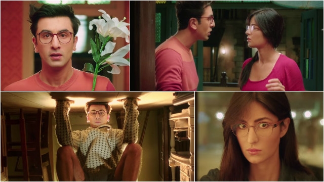 Katrina convinces Ranbir to perform a stunt scene