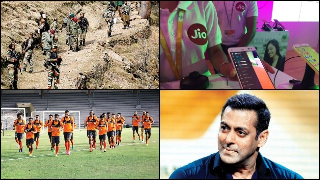 INDO-CHINA BORDER, Sikkim stand-off, Arcelor Mittal, Reliance Jio, Essar Steel, Indian Army, Salman Khan, Katrina Kaif, Tiger Zi