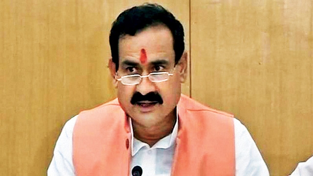 Madhya Pradesh Minister Narottam Mishra Disqualified From Voting In Presidential Poll Madhya Pradesh Minister Narottam Mishra Disqualified From Voting In Presidential Poll