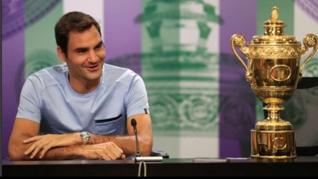 Federer Wins Eight Record Wimbledon Title