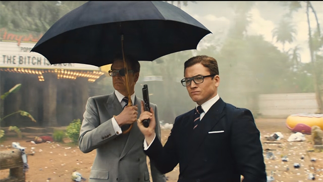 Resultado de imagem para kingsman the golden circle eggsy and harry