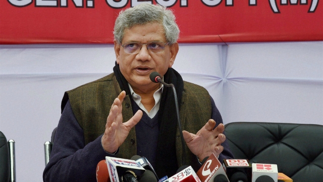 M stalls Yechury's re-election to RS