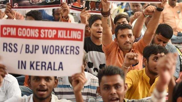 RSS demands judicial probe into killings in Kerala