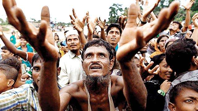 Bangladesh wants India's support to handle Rohingya crisis