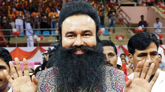 Gurmeet Ram Rahim case: Cops who tried to free Ram Rahim held Gurmeet Ram Rahim case: Cops who tried to free Ram Rahim held