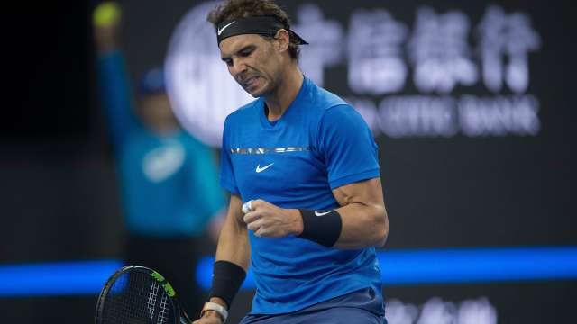 Nadal saves 2 match points to enter China Open 2nd round Nadal saves 2 match points to enter China Open 2nd round