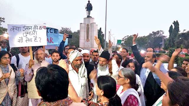 Stop branding accused in lynching cases as 'gau rakshaks': Raj minister Stop branding accused in lynching cases as 'gau rakshaks': Raj minister