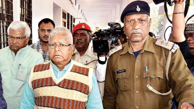 Third blow hands Lalu 5-year jail