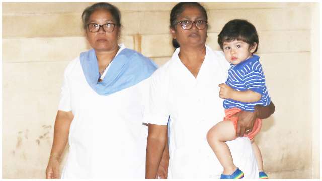 Taimur stepped out for an outing 