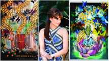 With flying colours: Check out artist Michelle Poonawalla’s 3D canvas...