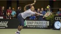 Serena Williams loses comeback match but says 'on the right track...