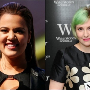 Khloe Kardashian, Lena Dunham Khloe Kardashian, Lena Dunham, Girls, Keeping Up with the Kardashians