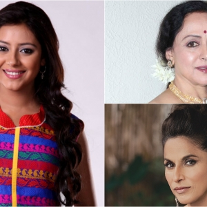 Pratyusha Banerjee-Hema Malini-Shobhaa De Pratyusha Banerjee-Hema Malini-Shobhaa De