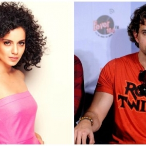 Kangana Ranaut and Hrithik Roshan Kangana Ranaut and Hrithik Roshan